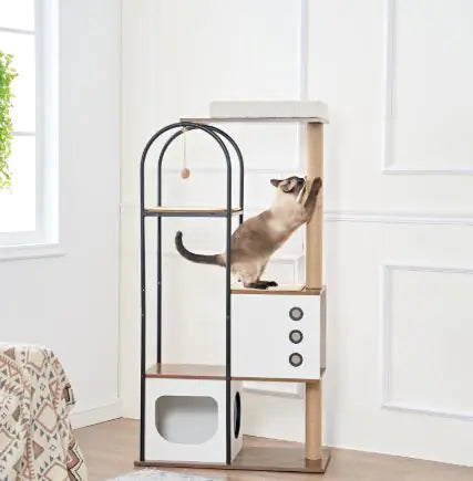 Multi-Level Cat Tree Tower