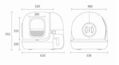 Smart MAX Automatic Cat Litter Box